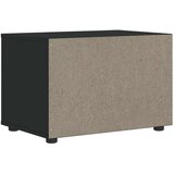 vidaXL TV omarica VISNES Črna 60x40x38 cm Izoblikovan les | Shoptok.si