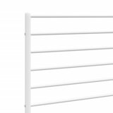  Metalno zamjensko uzglavlje bijelo 120 cm | shoptok.hr