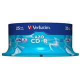 Verbatim CD Disk 700 MB, 80min, 52x, Crystal 25kom | shoptok.hr