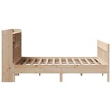 vidaXL Okvir kreveta bez madraca 150 x 200 cm od masivne borovine | shoptok.hr