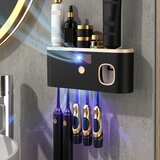  3v1 pametni UV sterilizator za zobne ščetke z dozatorejm in solarnim polnjenjem Smart Sterilization u