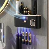 3v1 pametni UV sterilizator za zobne ščetke z dozatorejm in solarnim polnjenjem Smart Sterilization