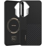 Benks Montage Magnetic Armor Pro Kevlar maska s metalnim okvirom za Samsung Galaxy S26 crna | Shoptok.si