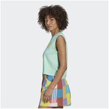 Adidas Majice s kratkimi rokavi Summer Surf Crop Top Zelena | Shoptok.si