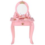  Lesena toaletna mizica roza | Shoptok.si