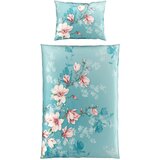 Esposa obojestranska posteljnina 140/200 cm saten modra | Shoptok.si