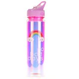 Play Wai, flašica za vodu, plastična, metallic, 550ml, miks Rainbow Cene