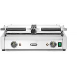Hendi kontaktni roštilj - dvostruki, polu-glatko, polu-rebrasto, 230V/3600W, 570x375x(H)216mm | Eponuda.com