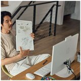 HP Racunar 24-cr0052ny AiO/DOS/23.8" FHD AG IPS/i5-1335U/16GB/512GB/WiFi/GLAN/3g/bela | ePonuda.com