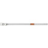  Be nordic ogrlica koža l 50-56cm/25mm siva Cene