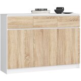 AKORD KOMODA K140 3D 3SZ CLP BELO / SONOMA, (21702891) Cene
