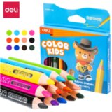 Deli DRVENE BOJICE JUMBO KRATKE COLOR KIDS 1/12 EC134-12 Cene