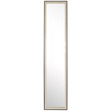 STIL Ogledalo samostojeće crno+drvo 30x140 cm Cijene