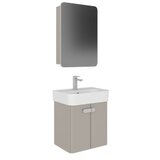 Hanah home Kupatilski ormarić sa umivaonikom i ogledalom (2 komada) Orbit 55 222 | Eponuda.com