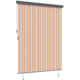 Rolo zavjesa Žuta i plava 200 x 250 cm Tkanina i aluminij | shoptok.hr