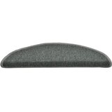  Prostirke za stepenice 15 kom 56x17x3 cm tamnozelene poluokrugle | shoptok.hr