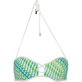 KARL LAGERFELD BEACHWEAR SWIMSUIT TOP WOMEN GREEN | ePonuda.com