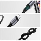 Ugreen Avdio kabel z aluminijastim ohišjem (70509) - Lightning na Jack 3,5 mm, MFi certificiran, 1 m - črn | Shoptok.si