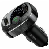 Baseus avtomobilski FM-oddajnik + avtopolnilec 2xUSB, microSD, črn Cene