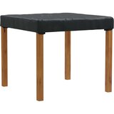  Pokrov za stol 102 x 102 x 15 cm Četvrtasti Vodootporan Crna | shoptok.hr