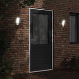  Vanjska LED zidne svjetiljke sa senzorom bijele aluminij | shoptok.hr