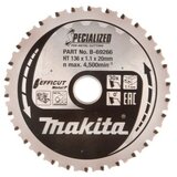 Makita TCT žagin list za kovino Efficut 136 mm x 20mm x 30T MCCS13630E B-69266 | Shoptok.si