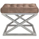 Atelier Del Sofa Capraz - Silver, Brown SilverBrown Pouffe | Eponuda.ba