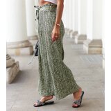 UR/CEO Green pleated pants Roffeno | shoptok.hr