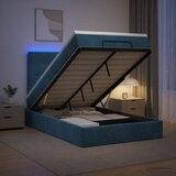  od pjene s madracem i LED-om Tamno plava 120 x 190 cm | shoptok.hr