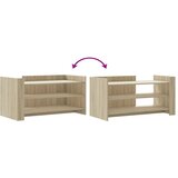  Stolić za kavu boja hrasta sonome 100 x 50 x 50 cm od drva | shoptok.hr