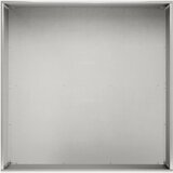  Vrtna saksija Srebrna 40 x 40 x 30 cm Nehrđajući čelik | shoptok.hr