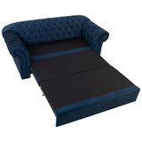 MID.YOU Zofa S Posteljno Funkcijo Cupido, Temno Modra | Shoptok.si