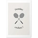  Plakat - Summer Games - Badminton Rackets on a White Background 21x30 Bez okvira s margom | shoptok.hr