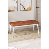 Hanah home klupa Pera, 105 cm, terakota / bela Cene