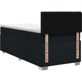  Boxspring krevet s madracem Crna 100 x 200 cm Tkanina | shoptok.hr