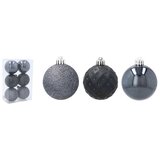 Molarem Home Set od 6 kuglica za božićno drvce - 6 cm, antracit siva Cijene