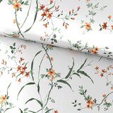 Esposa posteljnina 140/200 cm saten rjava, zelena | Shoptok.si