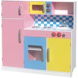 Kinder Home dečija kuhinja, drvena igračka za igranje uloga sa šarenim dizajnom, dimenzije ( TF-5251 ) | Eponuda.com