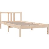  Posteljni okvir iz trdnega lesa 90x190 cm 3FT, (20647612) | Shoptok.si