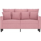  Dvosjed ružičasti 120 cm baršunasti | shoptok.hr