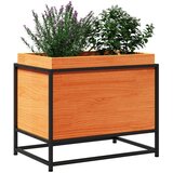  Vrtna sadilica voštano smeđe boje 60 x 40 x 50 cm od borovine | shoptok.hr