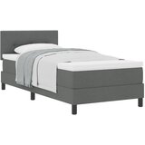 vidaXL Box Spring Krevet s Madracem Tamnosivi 100x200 cm Tkanina Cijene