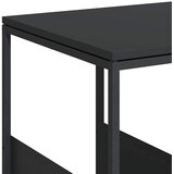  Bočni stolić crna 55 x 36 x 59,5 cm od konstruiranog drva | Eponuda.com