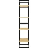vidaXL ormarić za knjige s 4 razine 60 x 30 x 140 cm masivna borovina | shoptok.hr