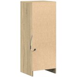  Komoda s LED svjetlima boja hrasta 38x34x100 cm drvena | shoptok.hr