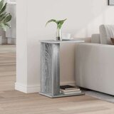 Stranska miza Siva Sonoma 35 x 25 x 50 cm Konstruiran les, (5000201708) | Shoptok.si