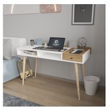 Hanah home radni sto flex white oak