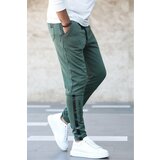 Madmext Men's Khaki Printed Sweatpants 4213 Cene