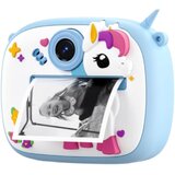 Instant Termal Print Dječija Kamera (dual lens) AM400 Unicorn Blue Cijene