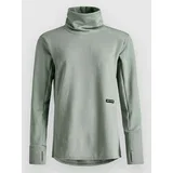Fleece Cord Long Sleeve T-Shirt green sage 63101